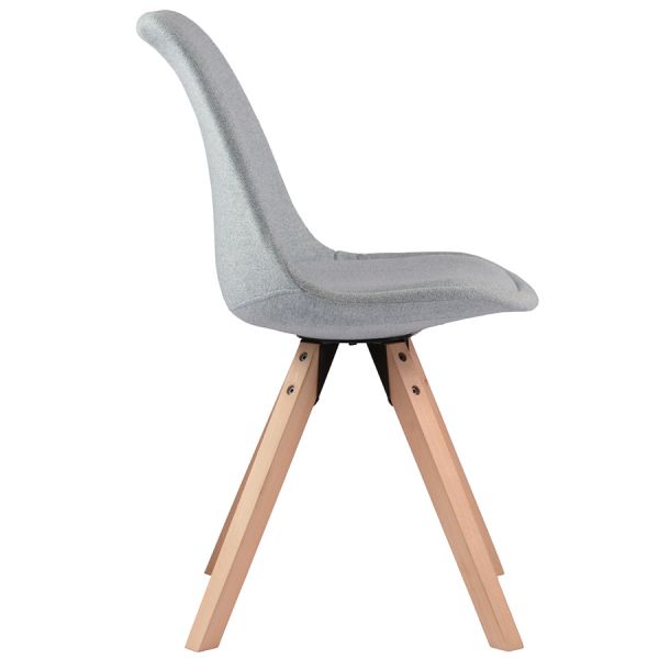 Стул harvy велюр светло-голубой