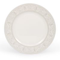 Тарелка закусочная 20.5 см Дионис АККУ из костяного фарфора