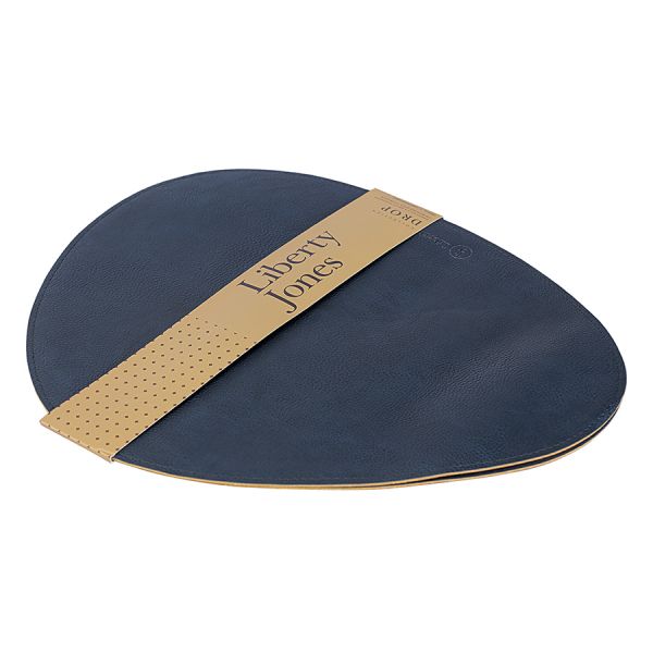 Набор из 2-х двухсторонних сервировочных салфеток drop, 33х41 см, синий/коричневый Liberty Jones