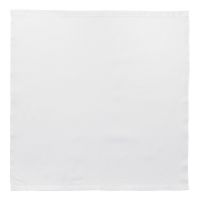 Салфетка белого цвета с фактурным рисунком из хлопка из коллекции essential, 53х53см Tkano