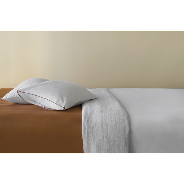 Набор наволочек из сатина из коллекции meditation, caramel, 50х70 см Tkano