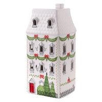 Домик с подсветкой olgod из коллекции new year essential, 22 см Tkano