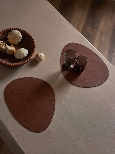 Салфетка сервировочная drop, 33х41 см, синяя/коричневая Liberty Jones