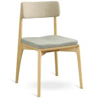 Стул aska рогожка ясень/бежевый/зеленый Latitude