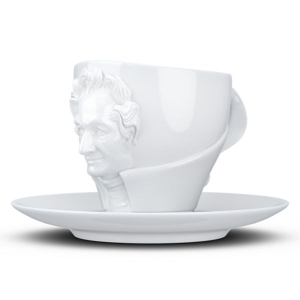 Чайная пара talent goethe 260 мл белая