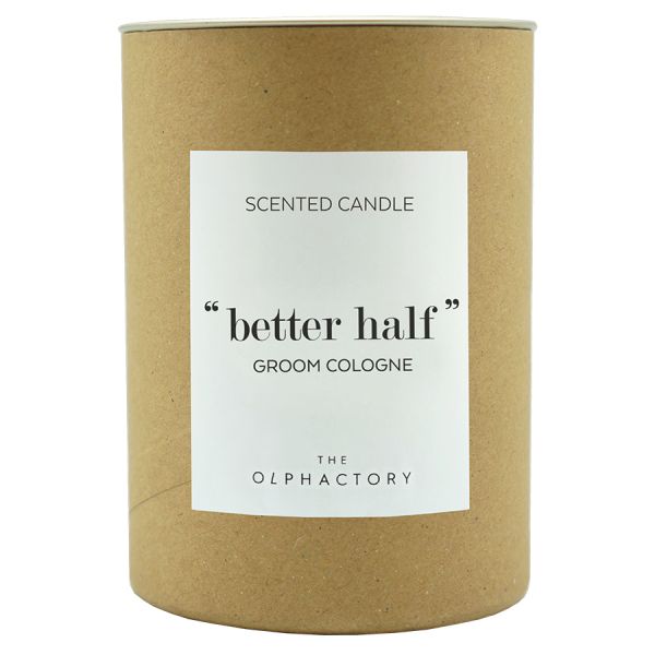 Свеча ароматическая the olphactory, better half, groom cologne, 40 ч Ambientair