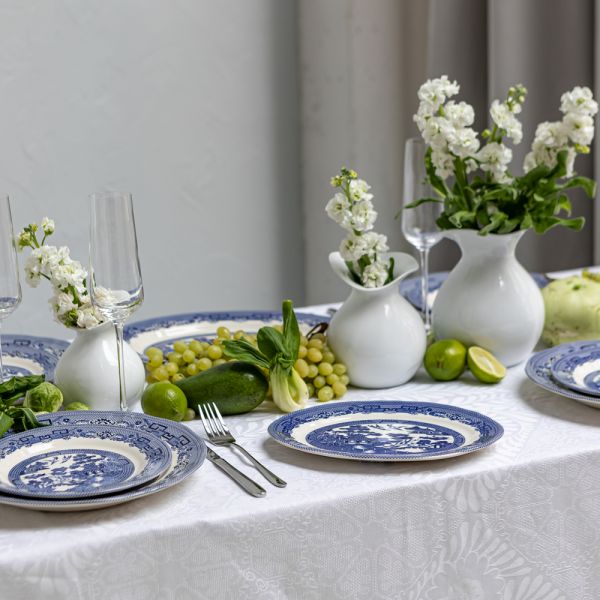 Блюдо круглое 31 см, фарфор, Blue Willow GRACE BY TUDOR