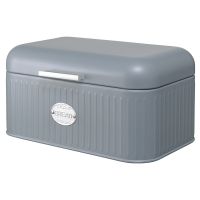 Хлебница zinco, 30,2х19,7х15,7 см, серая Smart Solutions
