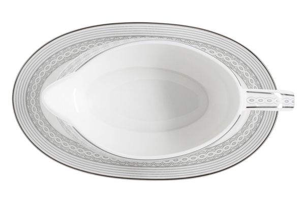 Обеденный сервиз Сильвер на 12 персон, 50 предметов Anna Lafarg Emily