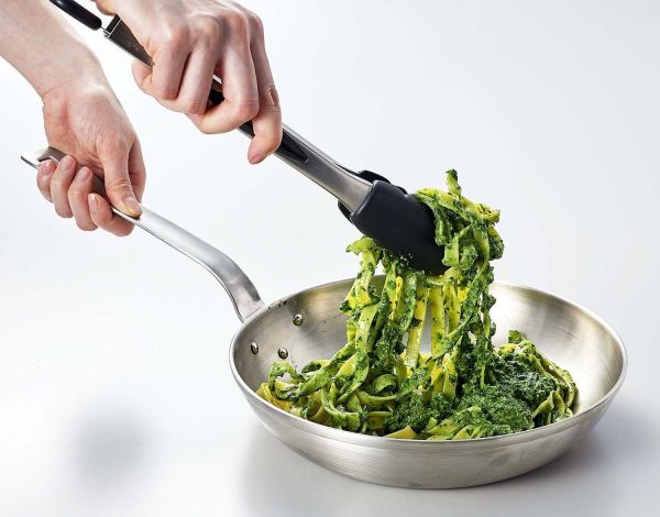 Щипцы 30 см Mastrad сталь и силикон цвет черный 