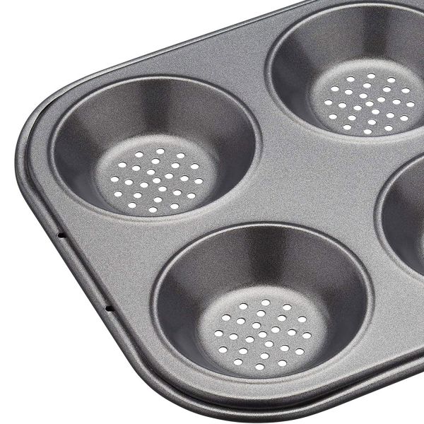 Форма для выпечки с антипригарным покрытием 6 ячеек Crusty Bake, 24x16 см MasterClass KITCHEN CRAFT
