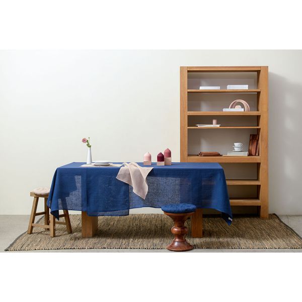 Салфетка под приборы из стираного льна бежевого цвета из коллекции essential 35х45 см