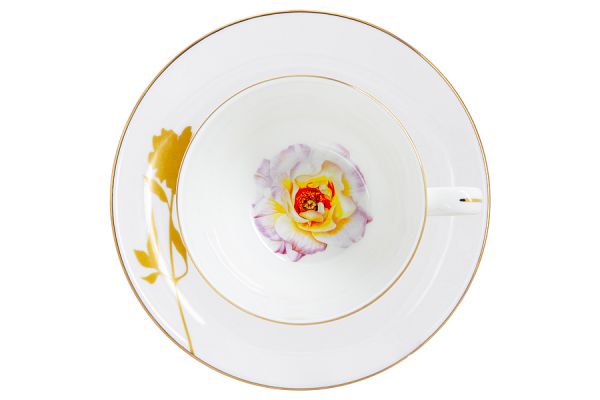 Чайный сервиз Anna Lafarg Emily Flowers Мак 14 предметов на 6 персон