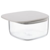 Контейнер для хранения с плоской крышкой 300 мл серый
