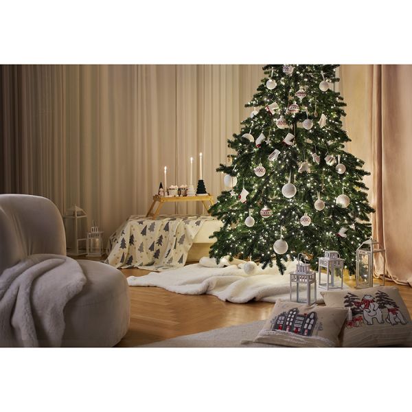 Подушка декоративная snowy town из коллекции new year essential, 30х45 см Tkano