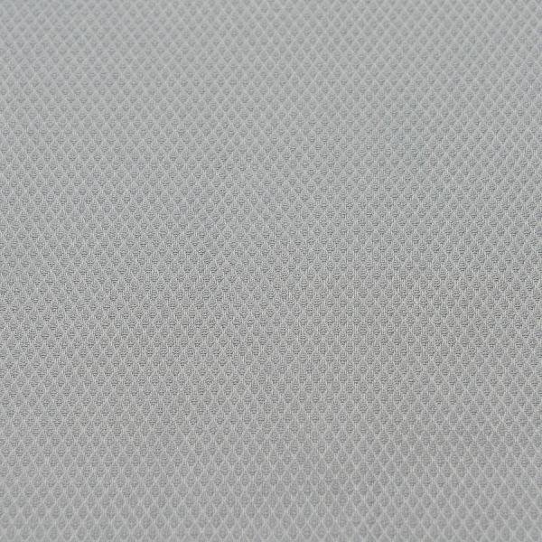 Дорожка серого цвета с фактурным рисунком из хлопка из коллекции essential 53х150см
