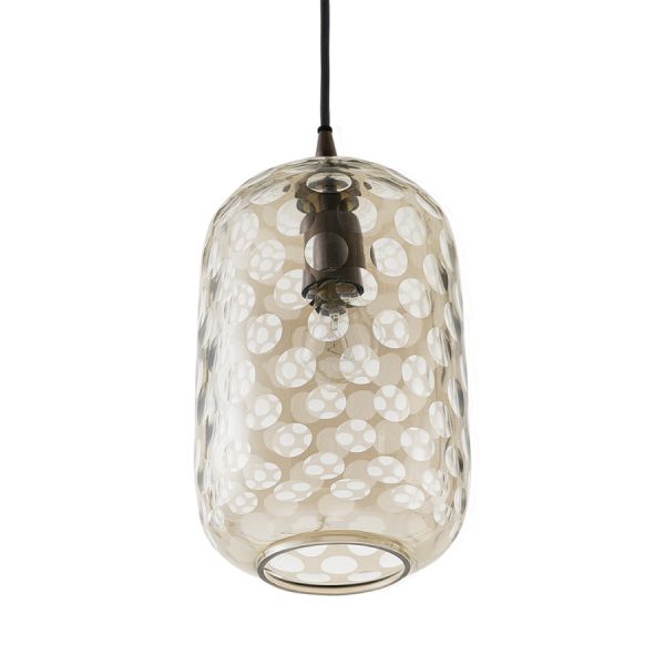 Светильник подвесной mystic aura, D17 см, коричневый Bergenson Bjorn