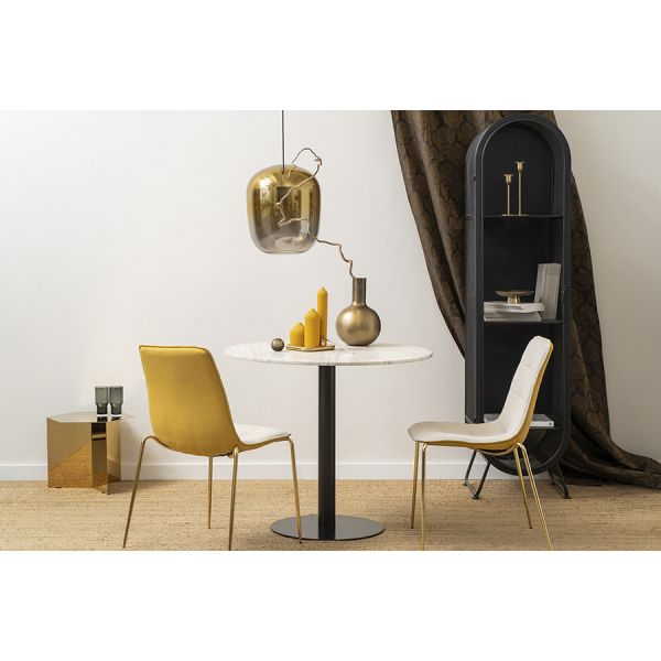 Свеча декоративная цвета карри из коллекции edge, 25,5см Tkano