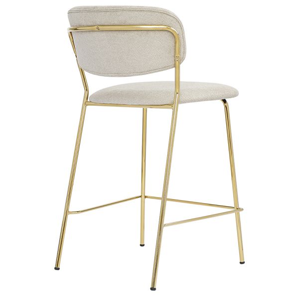 Стул полубарный eirill, шенилл, серый Bergenson Bjorn