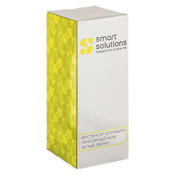 Диспенсер для мыла сенсорный asne, 380 мл, белый Smart Solutions