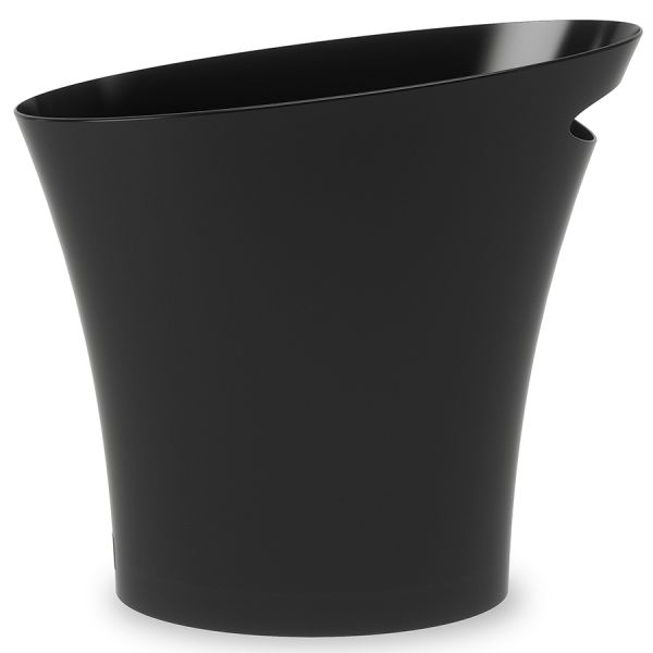 Корзина для мусора skinny, 7,5 л, черная