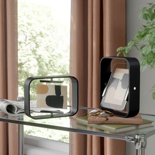 Фоторамка двусторонняя bellwood, 16х22 см, черная Umbra
