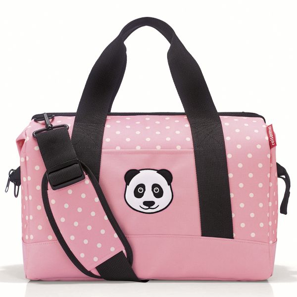Сумка детская allrounder m panda dots pink Reisenthel
