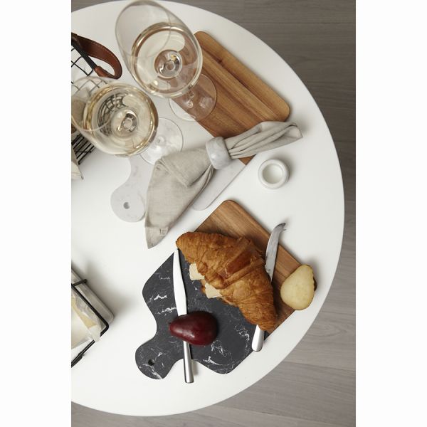 Набор колец для салфеток marm, D5 см, белый мрамор, 2 шт. Liberty Jones