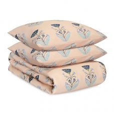 Комплект постельного белья 'Летний цветок' из премиального сатина из коллекции russian north, 200х220 см Tkano