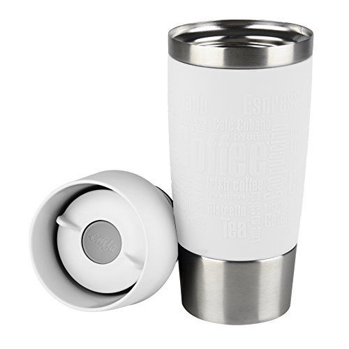 Термокружка 0,36л Travel Mug EMSA белая 