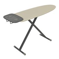 Доска гладильная напольная smart iron, 114х38 см, молочная Smart Solutions