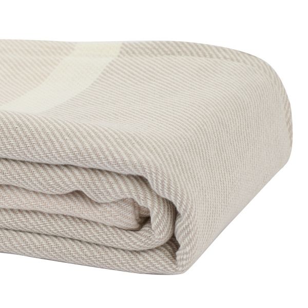 Покрывало базовое бежевого цвета из коллекции ethnic 180х250 см