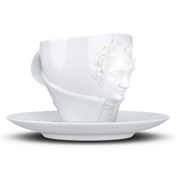 Чайная пара talent goethe 260 мл белая