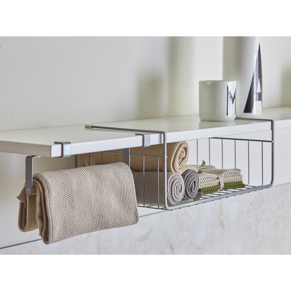 Держатель для полотенец подвесной granli, 24х8,5 см, серый Smart Solutions