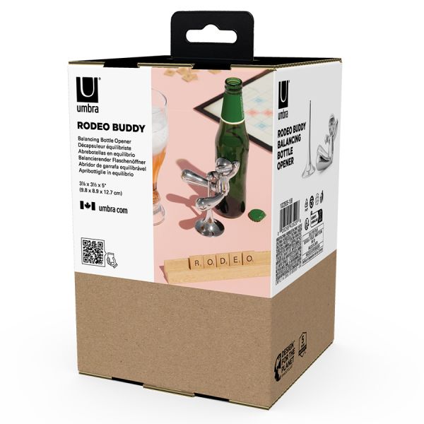 Открывалка для бутылок rodeo buddy, хром Umbra
