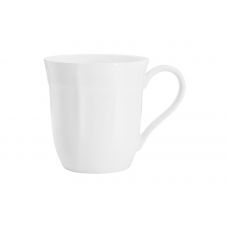 Кружка 400 мл, фарфор, белая, Lotus white Anna Lafarg Emily