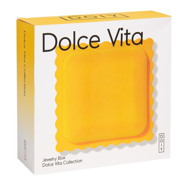 Шкатулка для украшений dolce vita, ravioli, 13х13х6 см Doiy