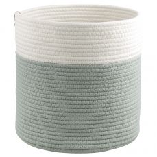 Корзина для хранения ciary, D30х30 см, бежевая/оливковая