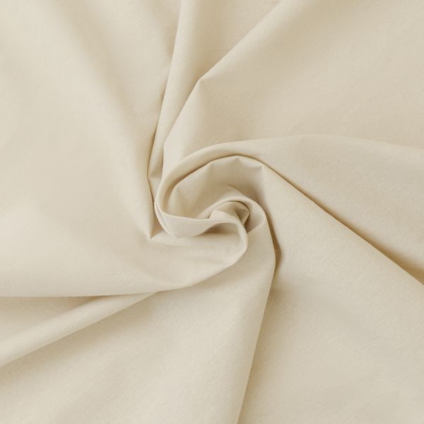 Штора из хлопка и льна кремового цвета из коллекции essential, 150х290 см Tkano