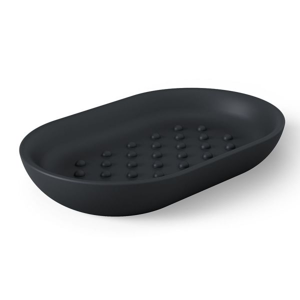 Мыльница junip, черная Umbra