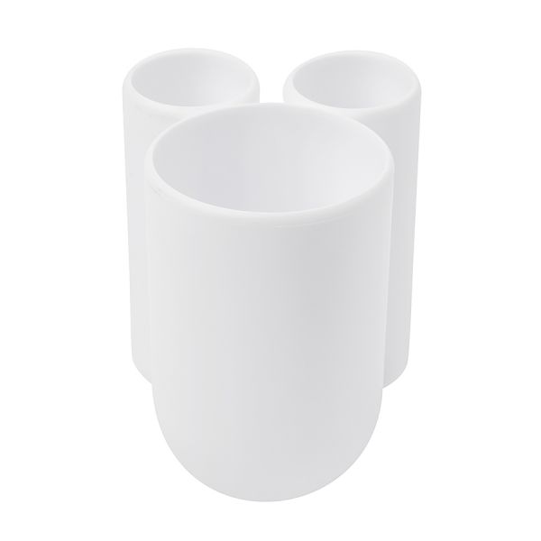 Стакан для зубных щеток Touch белый