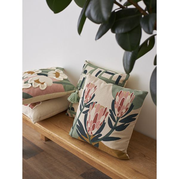 Подушка декоративная southern flower из коллекции ethnic, 45х45 см Tkano