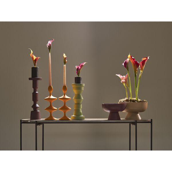 Блюдо на ножке vivlend 25,5 см, бежевое Bergenson Bjorn