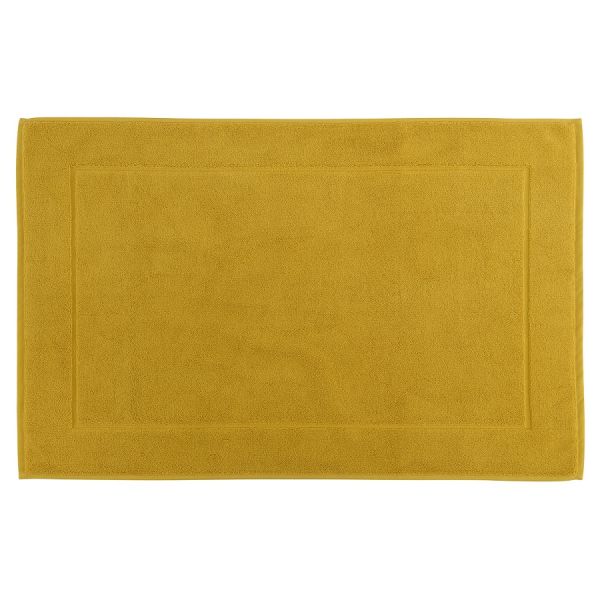 Коврик для ванной горчичного цвета