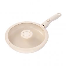 Сковорода с крышкой и съемной ручкой smart ceramic, 26 см, Smart Solutions, SS0000380