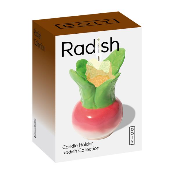 Подсвечник radish, 6.7x6.7x8.7 см Doiy
