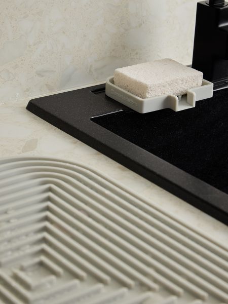 Мыльница dry flex, серая Smart Solutions