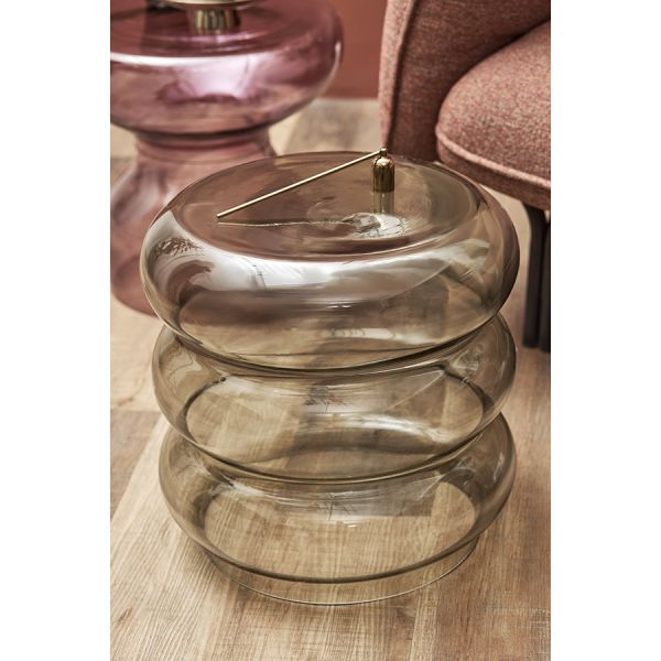 Столик приставной vivlend, D38 см, серо-зеленый Bergenson Bjorn