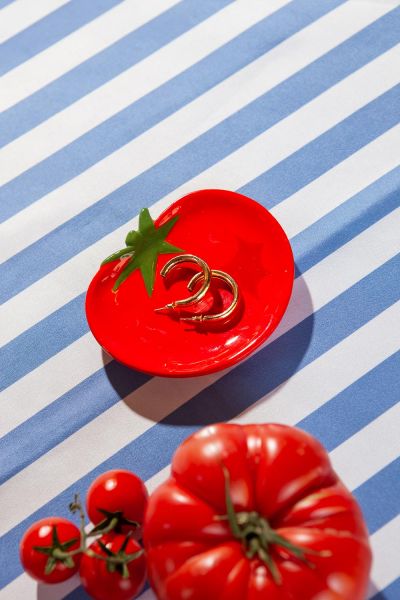 Поднос декоративный для украшений dolce vita,tomat, 9х11х1.5 см Doiy