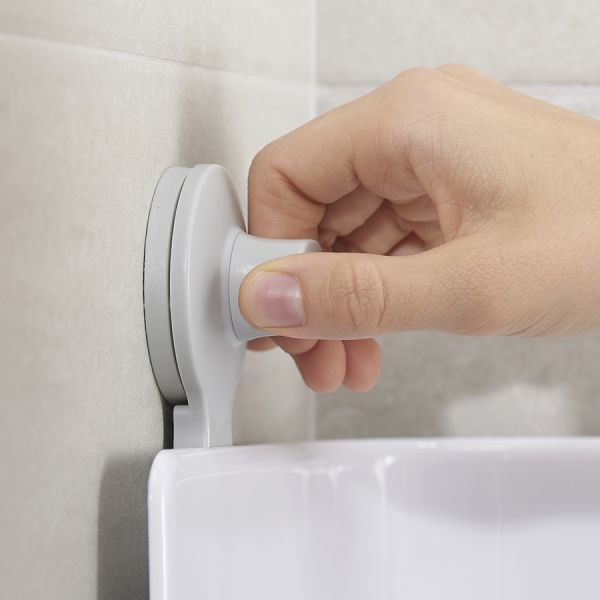 Органайзер для душа с зеркалом easystore белый